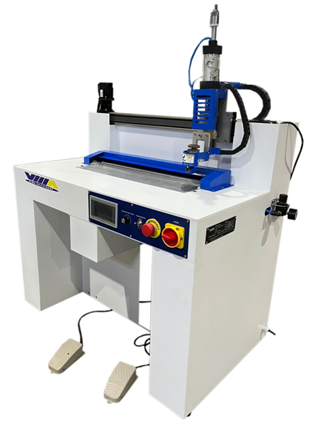Glue and folding machine