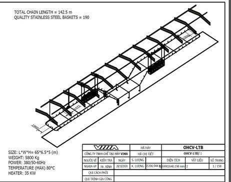 Overhead drying system