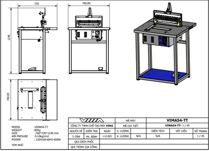 Edge cutting machine (heat)